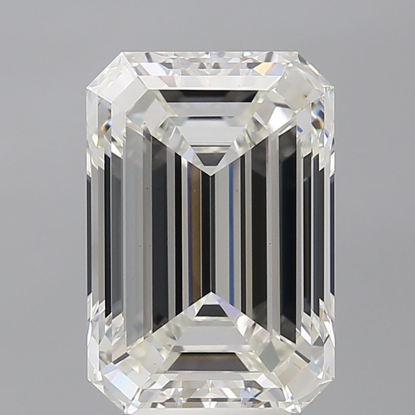 6.57 ct. emerald Lab Grown Diamond front image