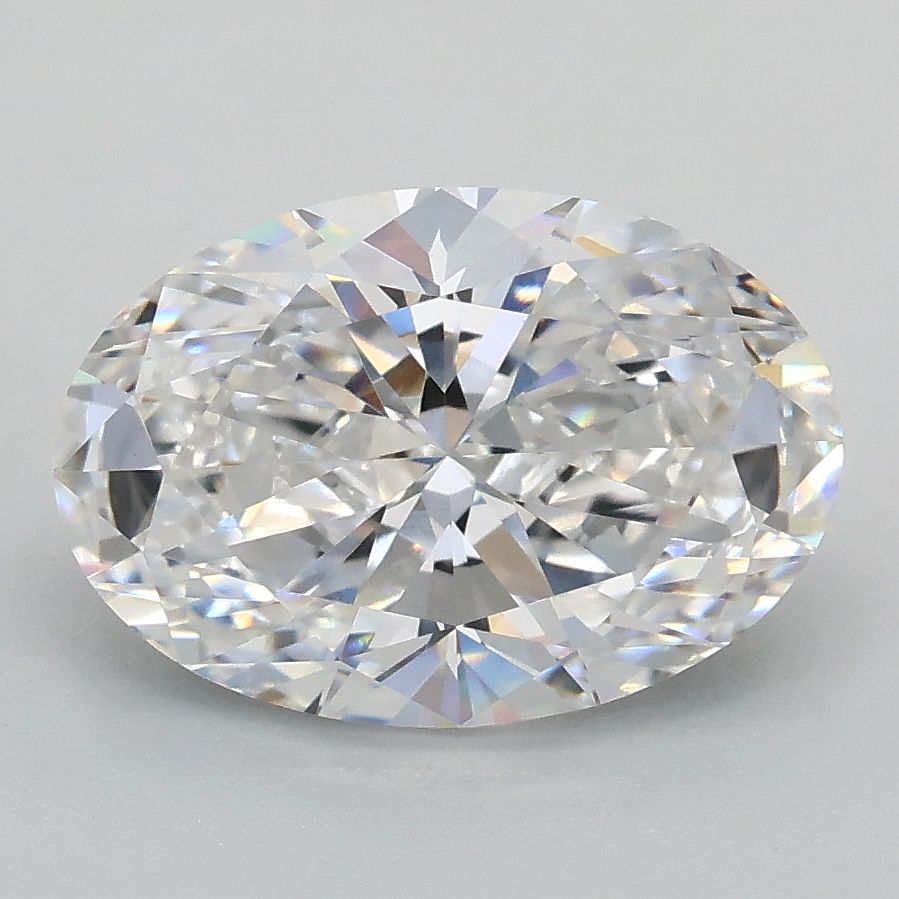 2.08 ct. oval Lab Grown Diamond front image