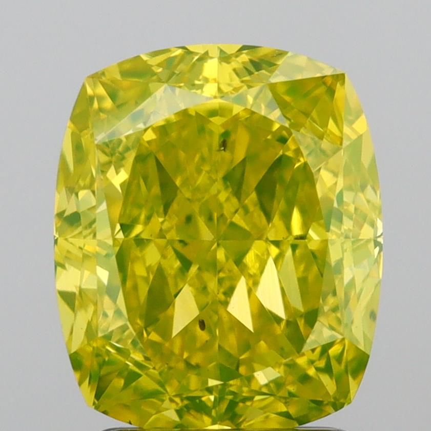 Diament 2.51 ct Fancy Vivid Yellow/SI1