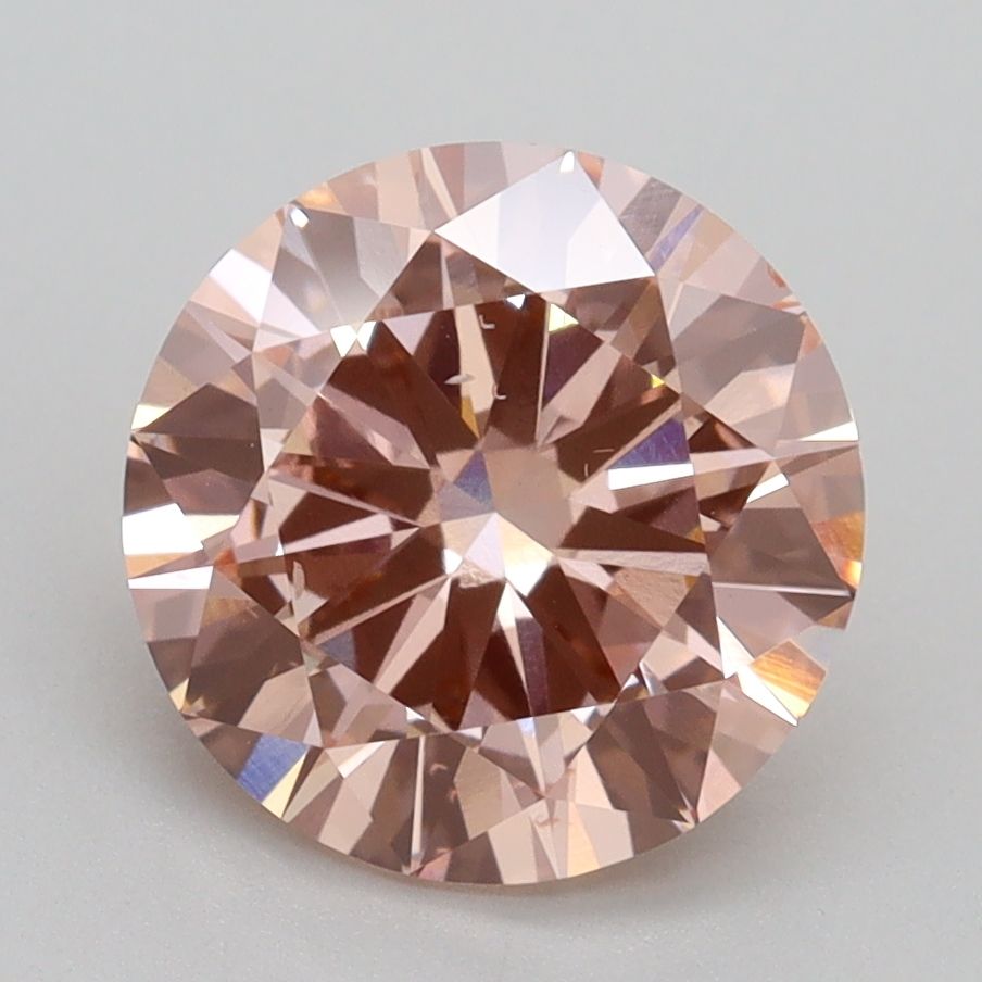 2.70 ct. round Lab Grown Diamond front image