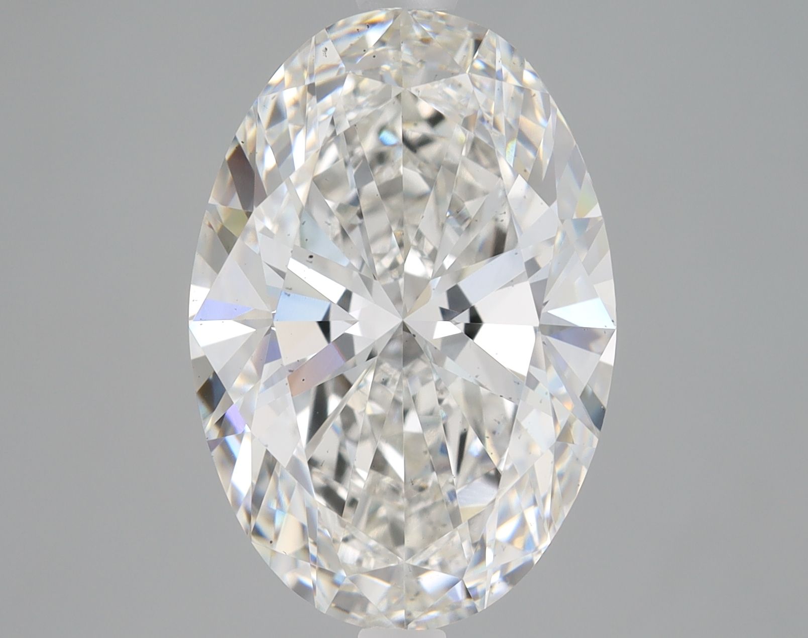 4.19 ct. oval Lab Grown Diamond front image