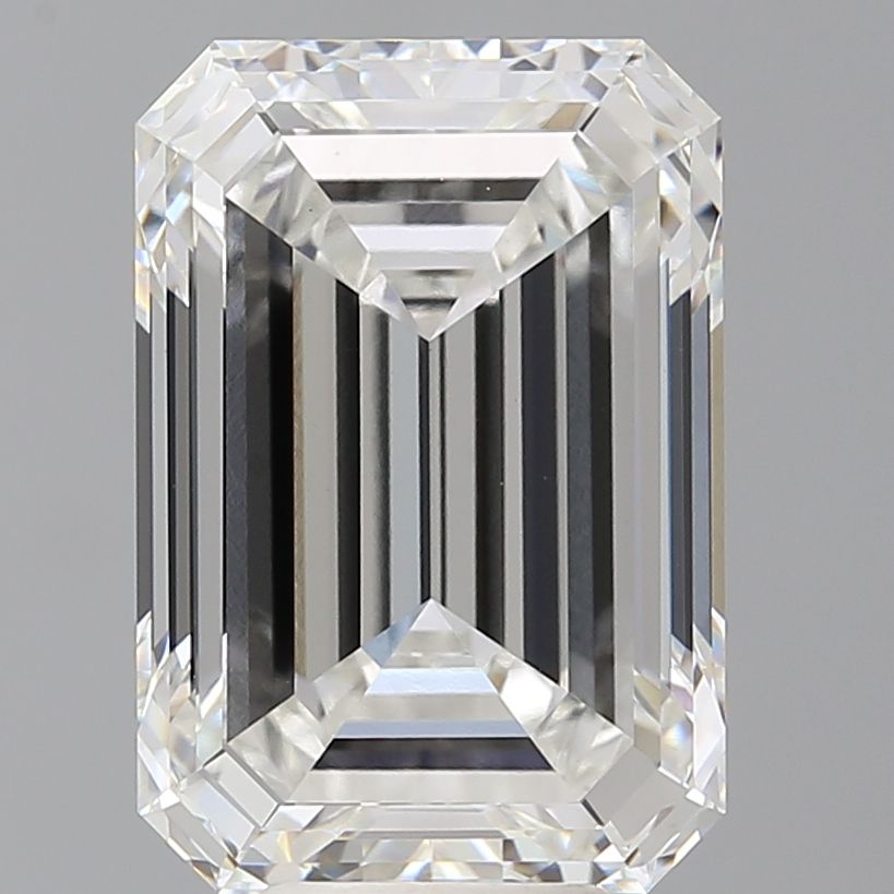 8.01 ct. emerald Lab Grown Diamond front image