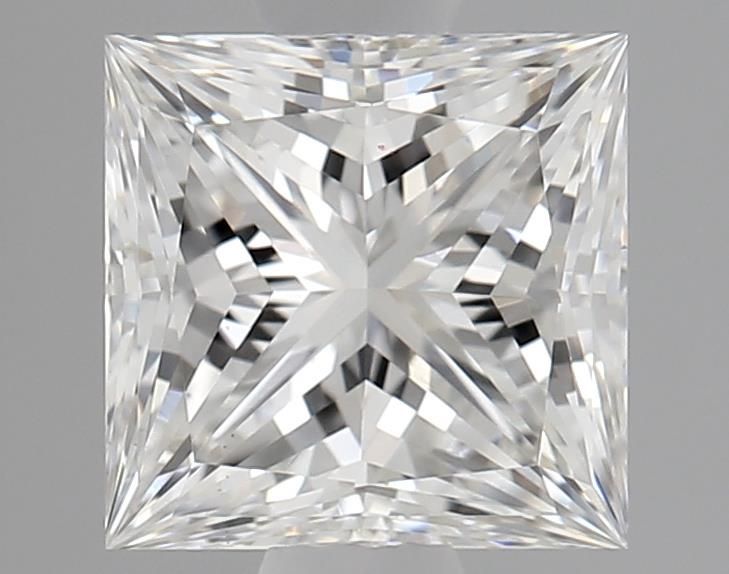 0.87 ct. princess Lab Grown Diamond front image