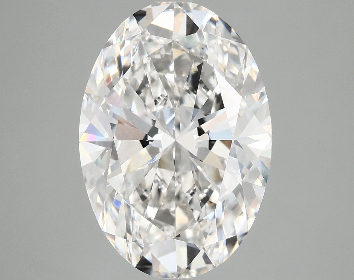 5.04 ct. oval Lab Grown Diamond front image