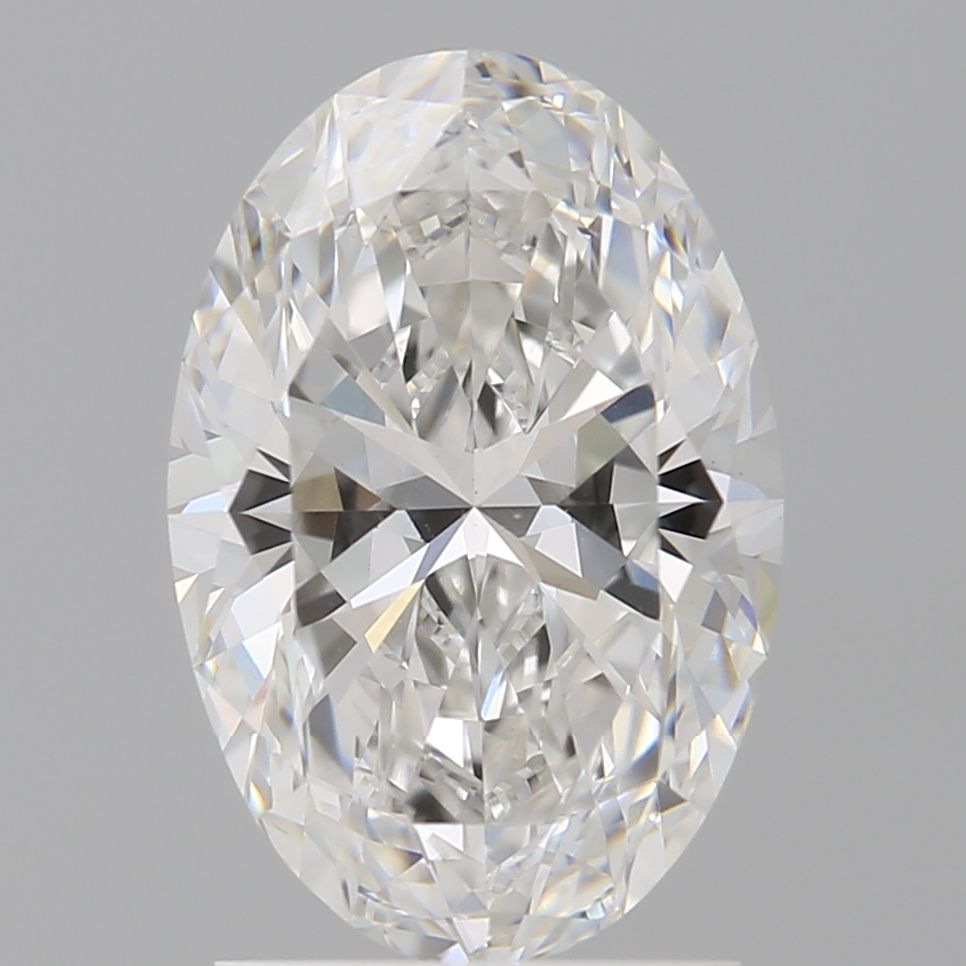 2.08 ct. oval Lab Grown Diamond front image
