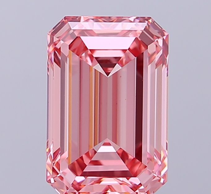 3.03 ct. emerald Lab Grown Diamond front image