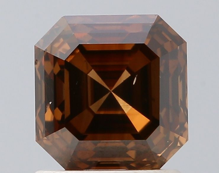 Diament 1.3 ct Fancy Dark Orange Brown/SI1