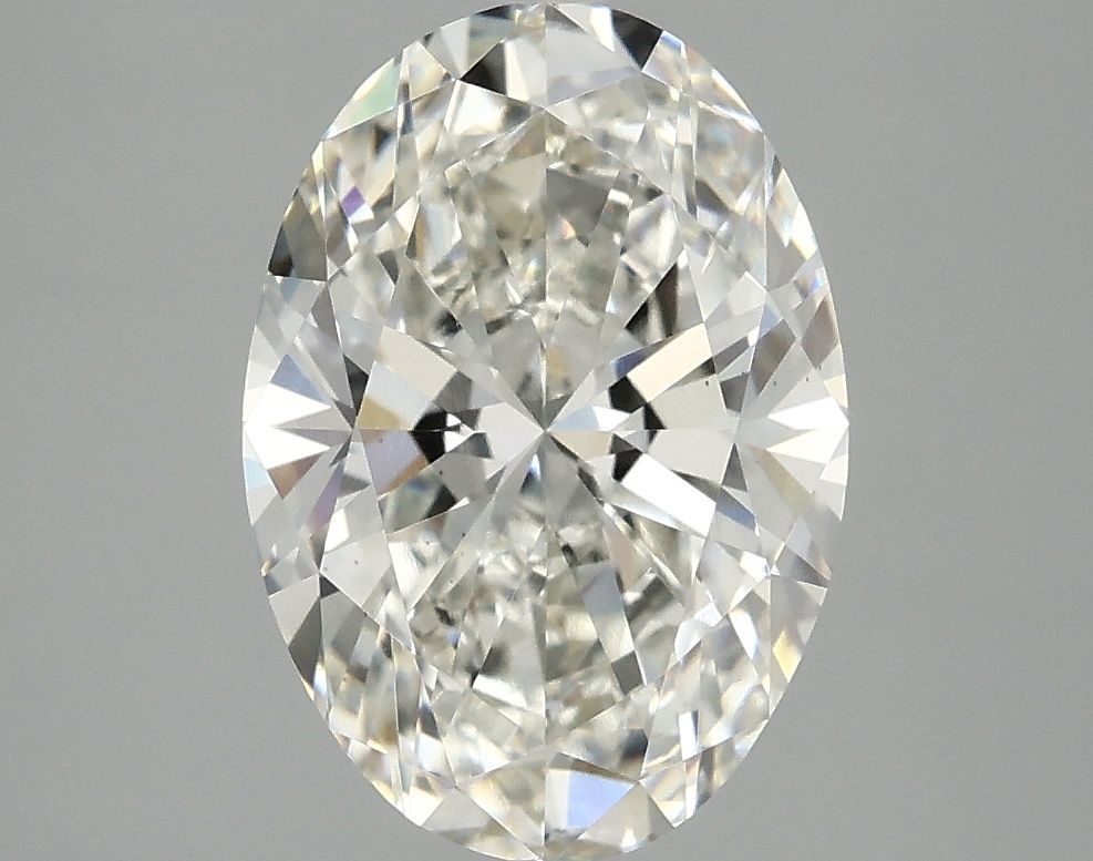 3.01 ct. oval Lab Grown Diamond front image