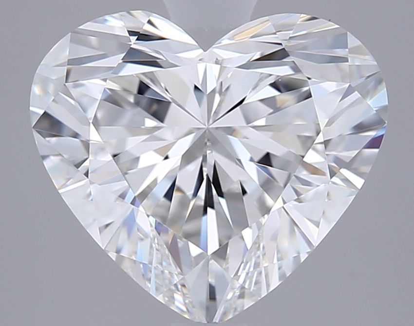 2.66 ct. heart Lab Grown Diamond front image