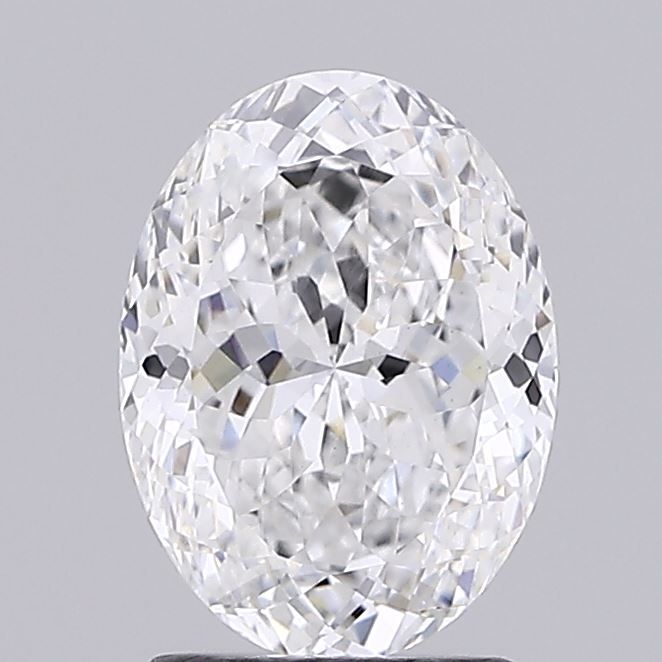 2.08 ct. oval Lab Grown Diamond front image