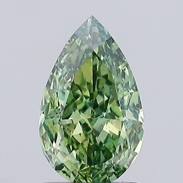 1.03 CT Fancy Vivid Green PEAR