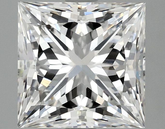 2.90 ct. princess Lab Grown Diamond front image