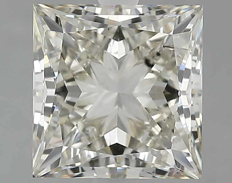 3.02 ct. princess Lab Grown Diamond front image