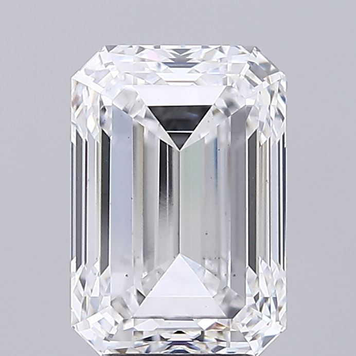 5.02 ct. emerald Lab Grown Diamond front image
