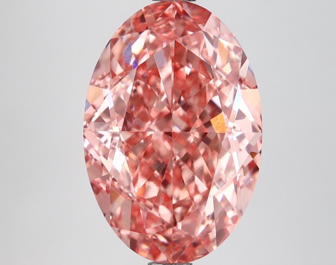 4.63 ct. oval Lab Grown Diamond front image