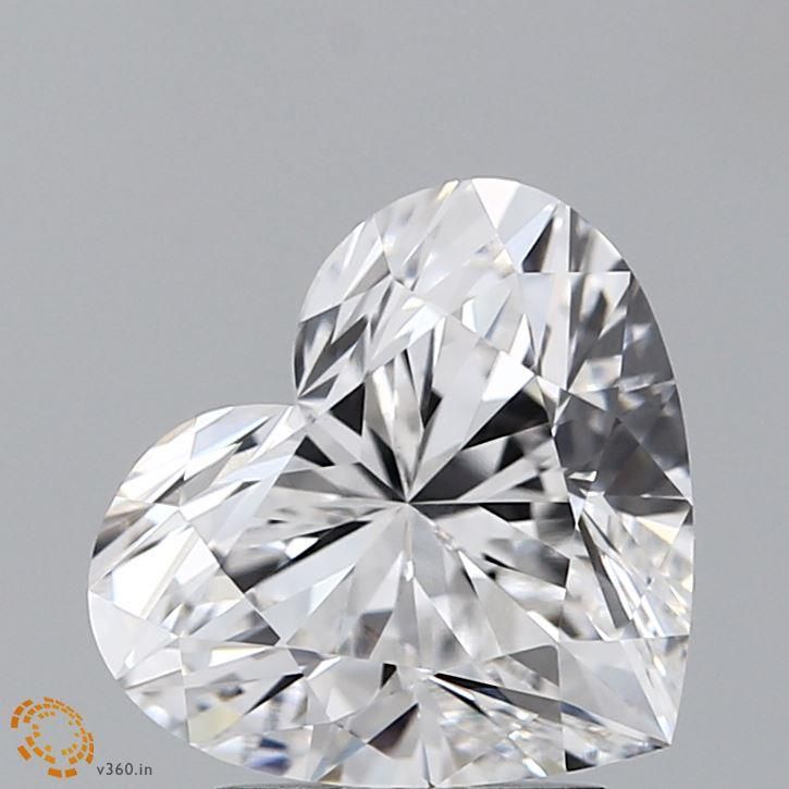 2.88 ct. heart Lab Grown Diamond front image