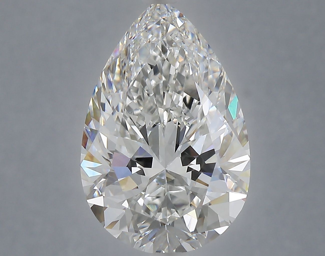 5.27 ct. pear Lab Grown Diamond front image