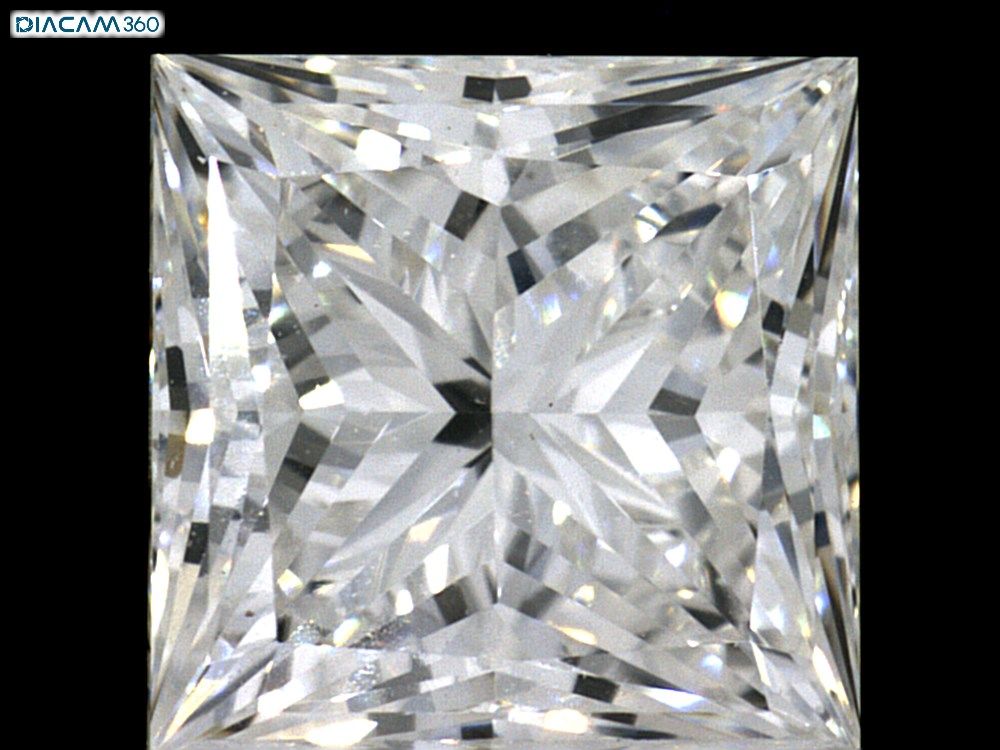 1.54 ct. princess Lab Grown Diamond front image