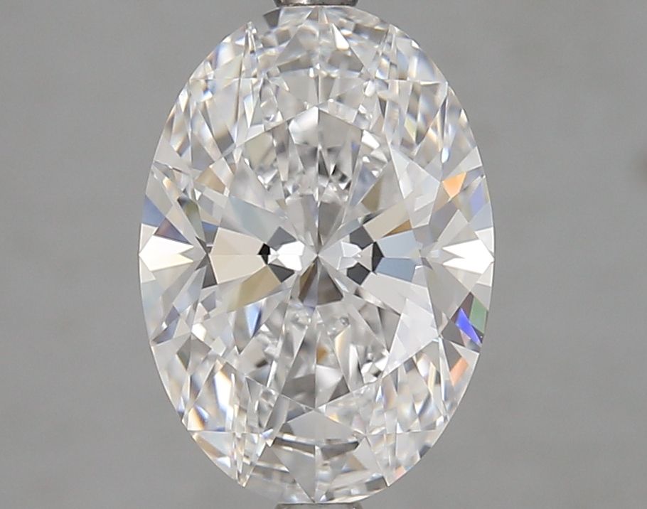 3.02 ct. oval Lab Grown Diamond front image