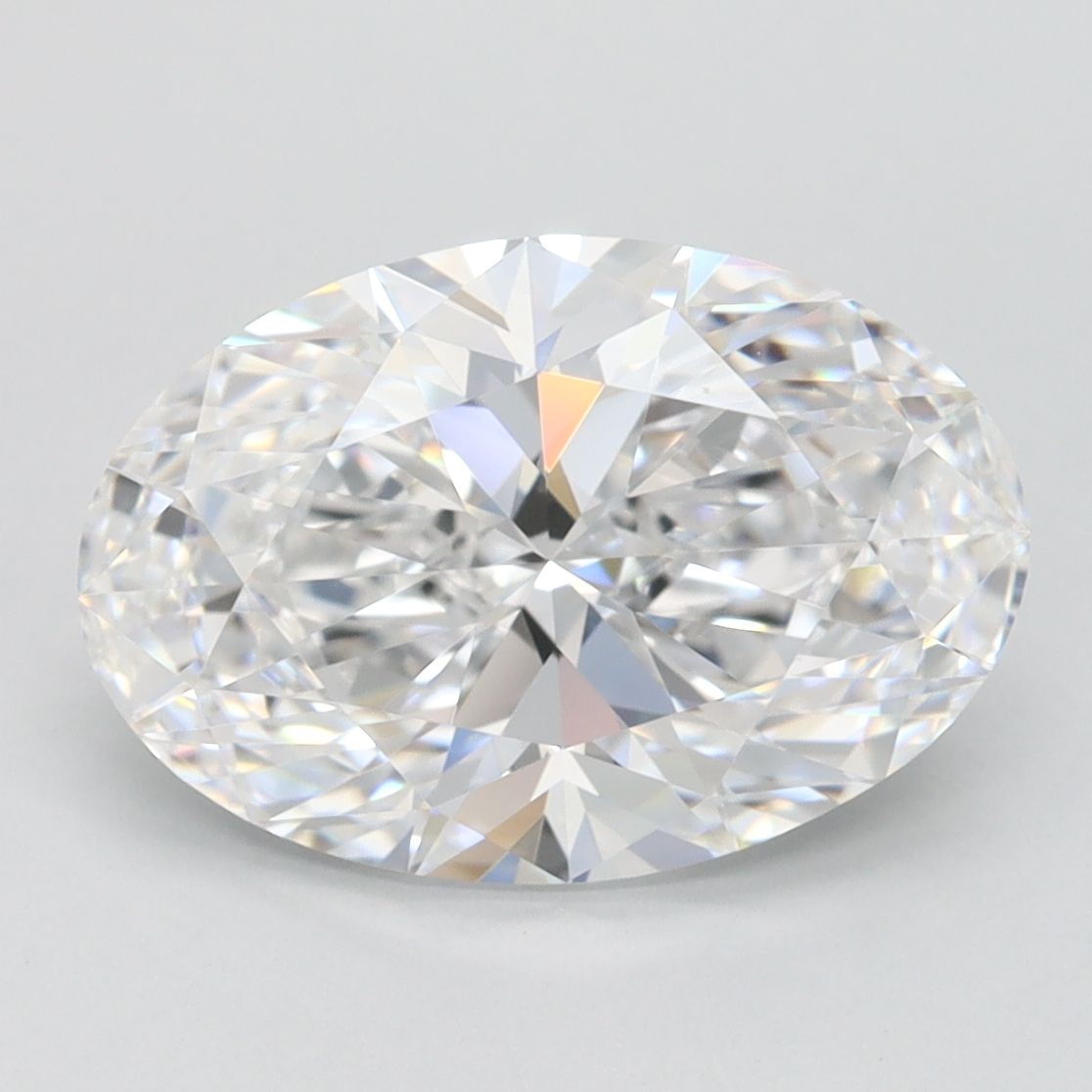 2.76 ct. oval Lab Grown Diamond front image