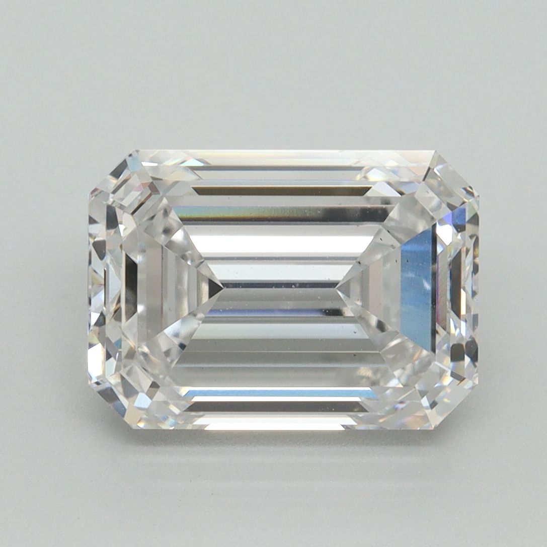4.09 ct. emerald Lab Grown Diamond front image