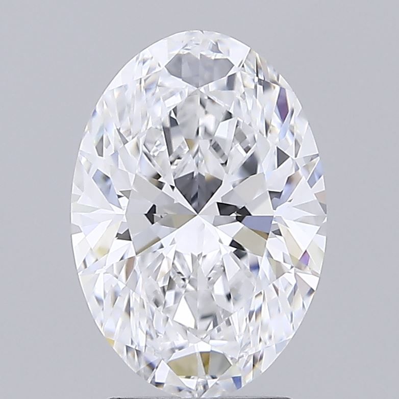 3.04 ct. oval Lab Grown Diamond front image