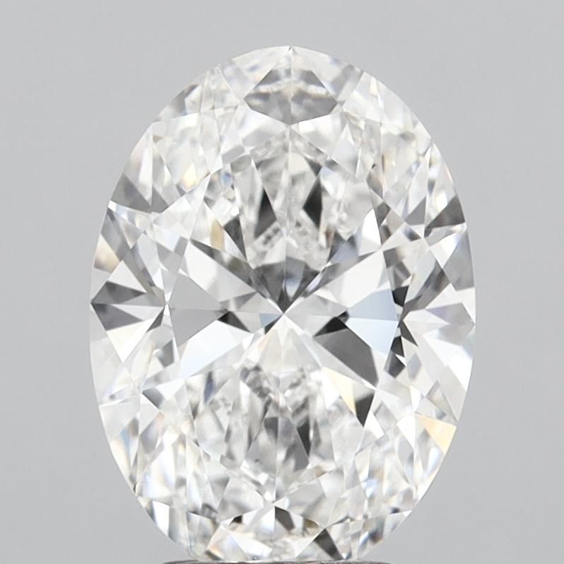 3.19 ct. oval Lab Grown Diamond front image