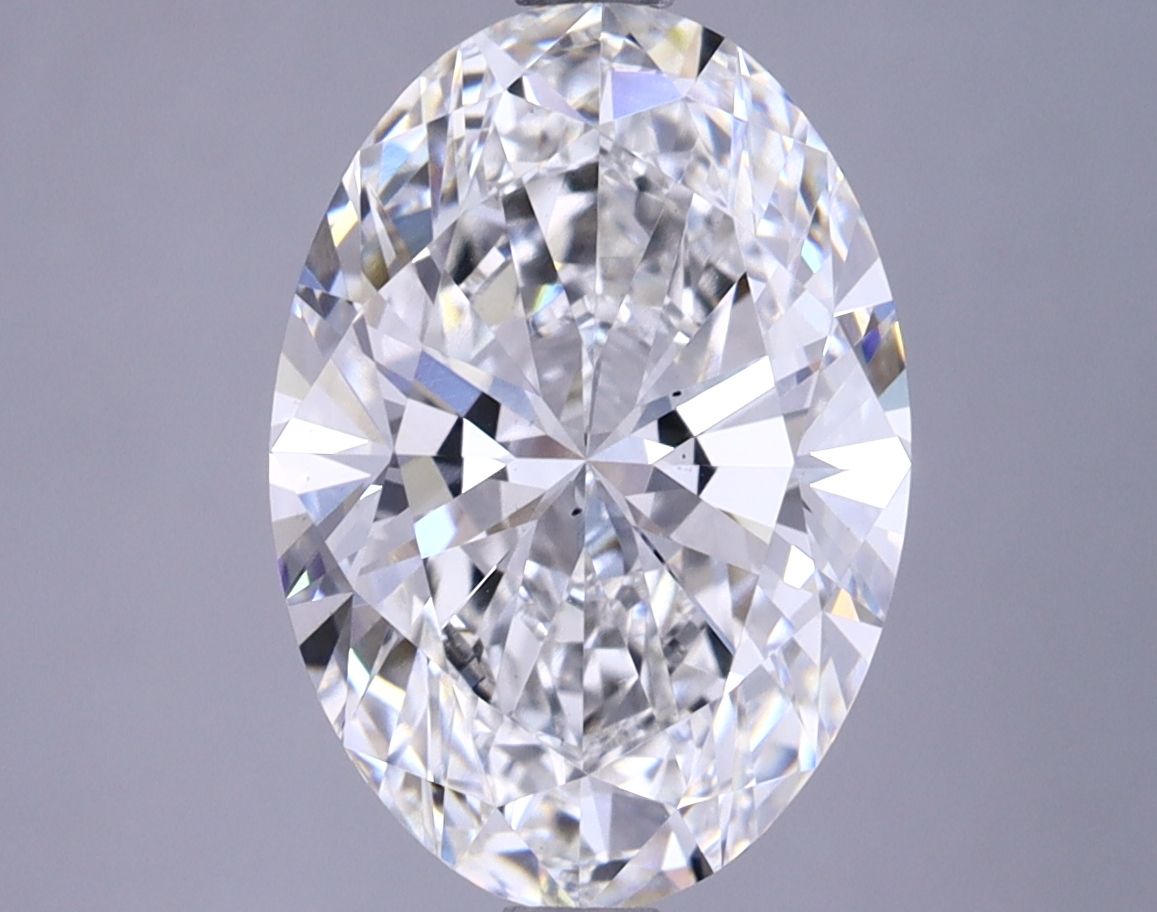 3.53 ct. oval Lab Grown Diamond front image