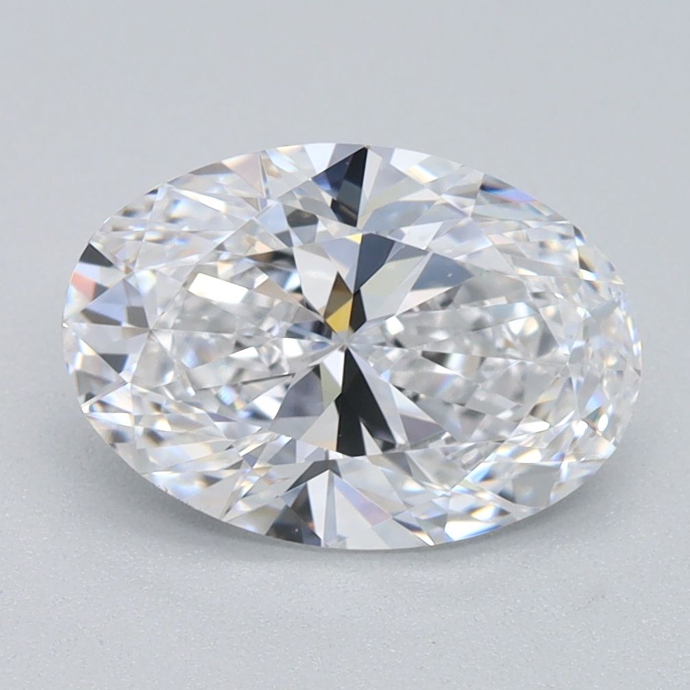 5.36 ct. oval Lab Grown Diamond front image
