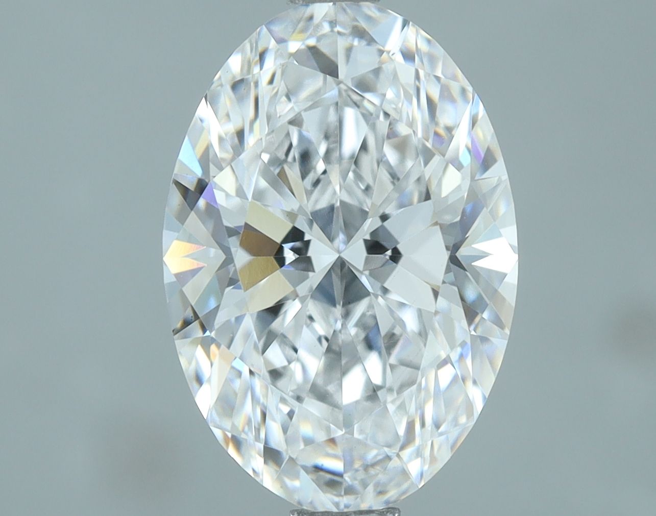 2.08 ct. oval Lab Grown Diamond front image