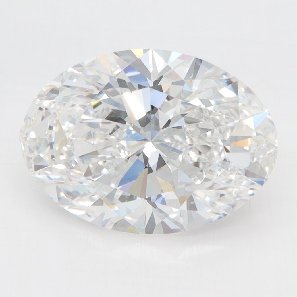 3.83 ct. oval Lab Grown Diamond front image