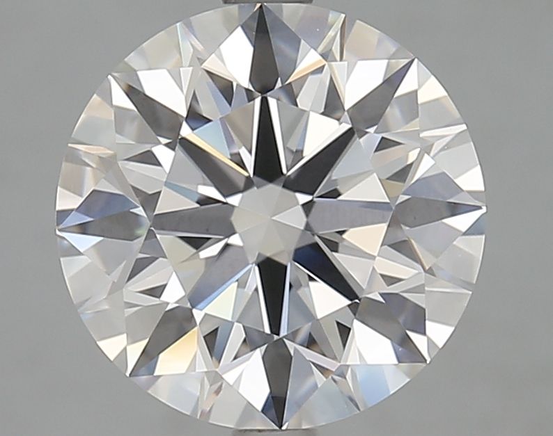 Diamant Rond 3.86 ct - Couleur D - Pureté VVS1