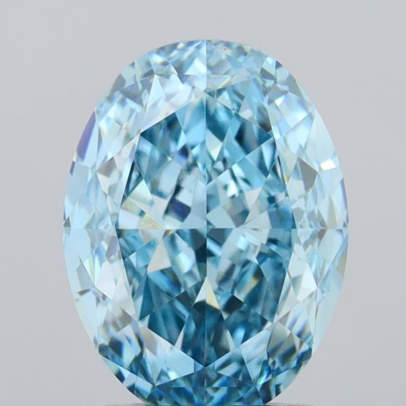 2.03 ct. oval Lab Grown Diamond front image