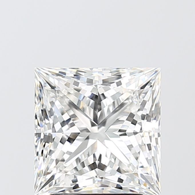 3.04 ct. princess Lab Grown Diamond front image