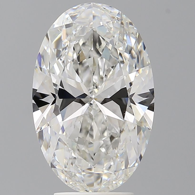 4.56 ct. oval Lab Grown Diamond front image