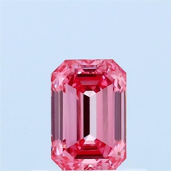 0.54 CT Fancy Vivid Pink EMERALD