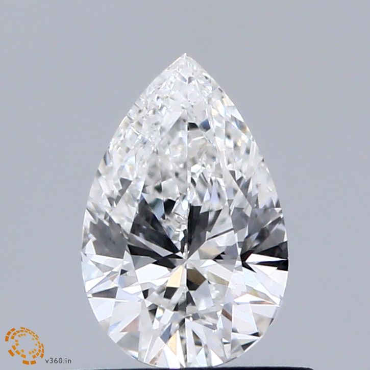 0.63 ct lab-grown Pear Diamond