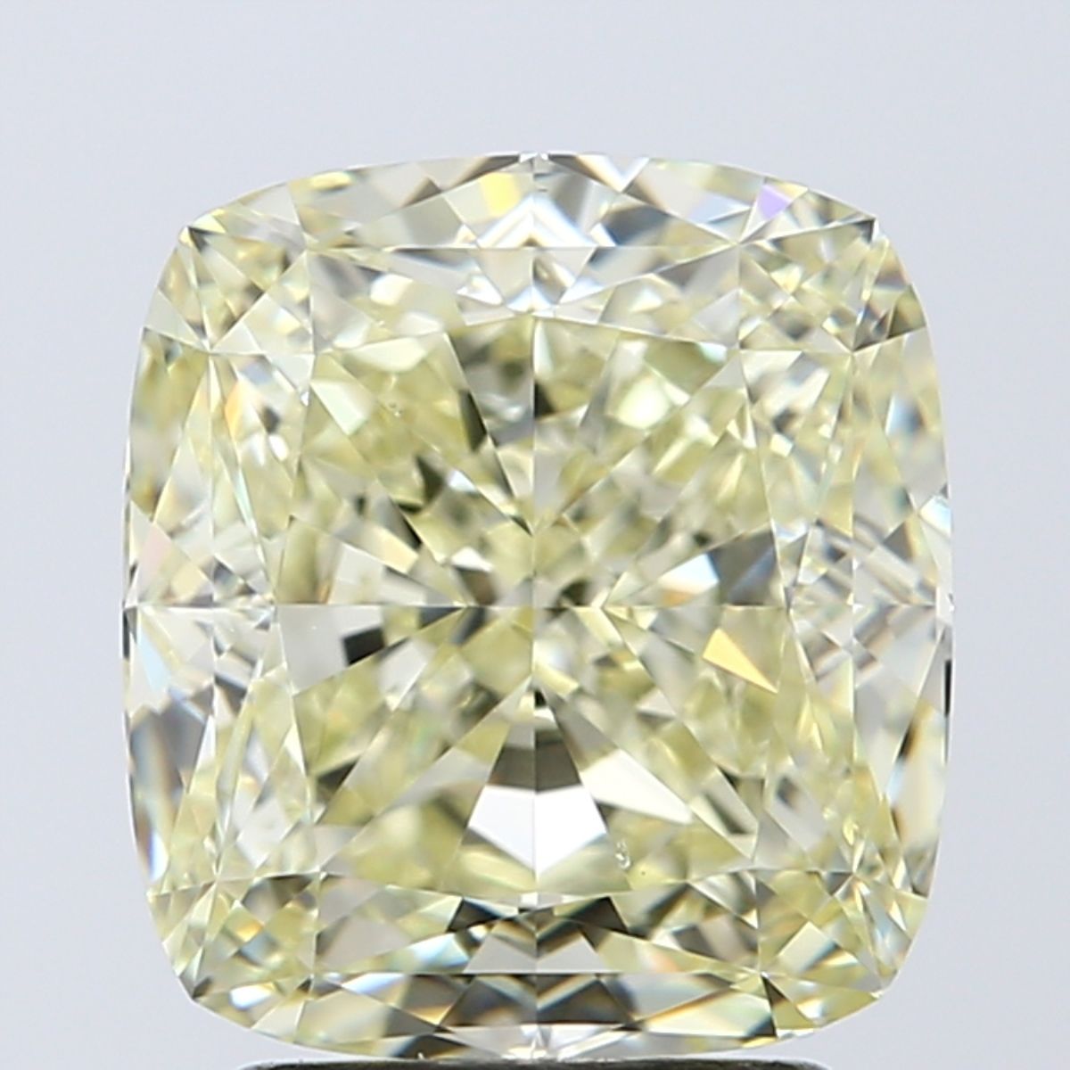 Diament 3.02 ct Yellow/VS2