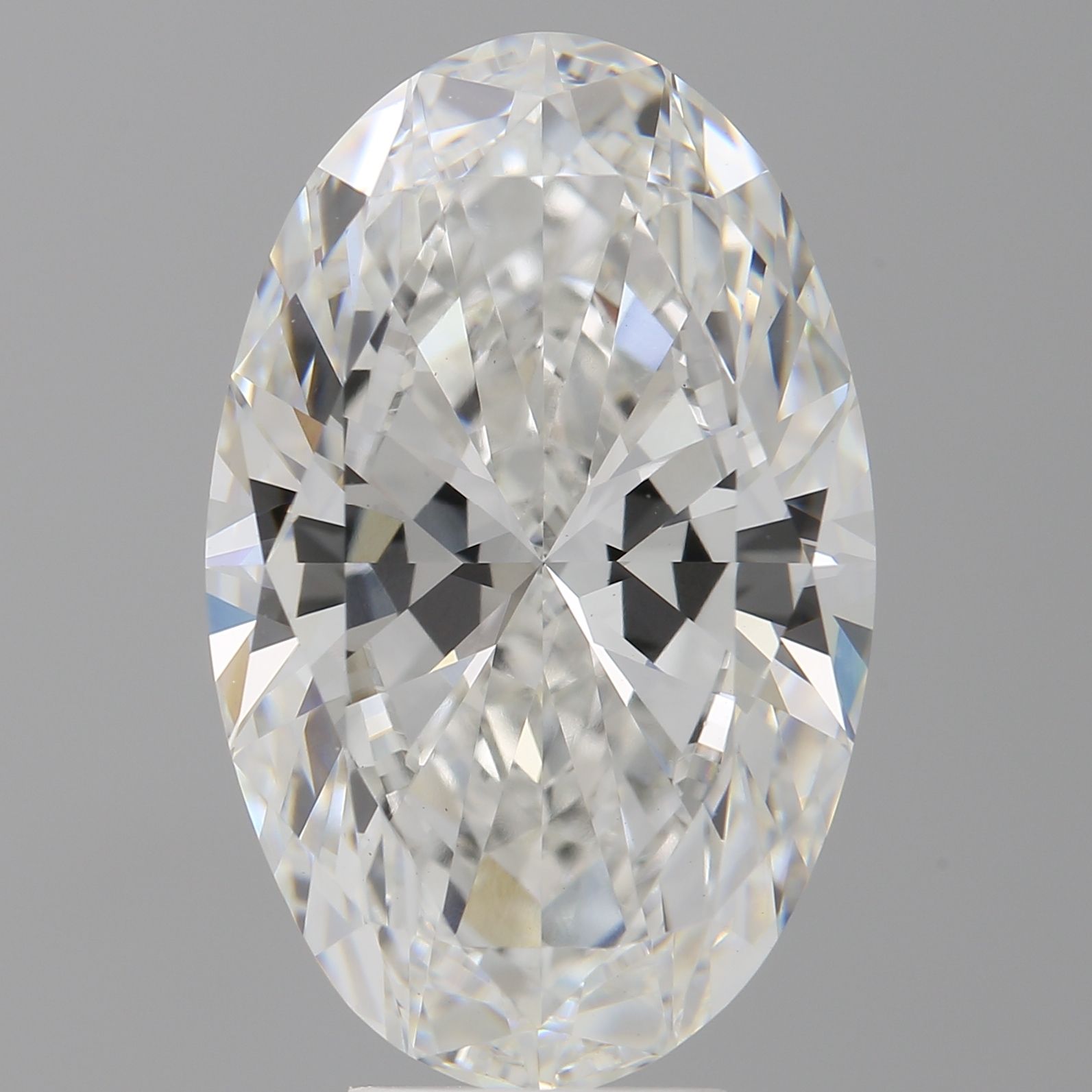 7.07 ct. oval Lab Grown Diamond front image