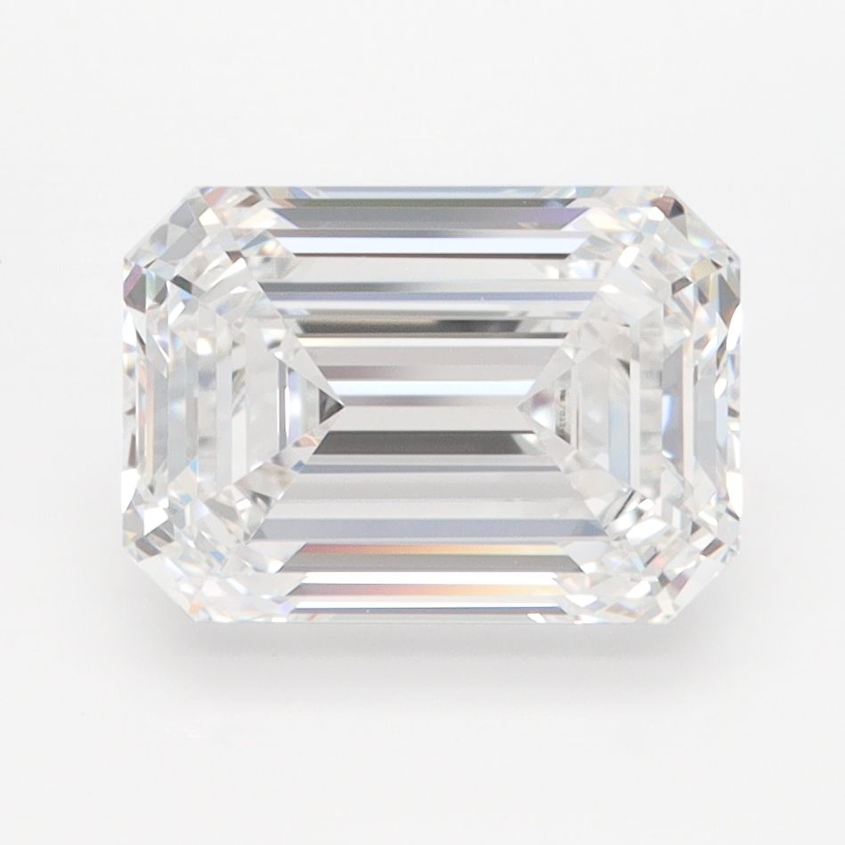 3.02 ct. emerald Lab Grown Diamond front image
