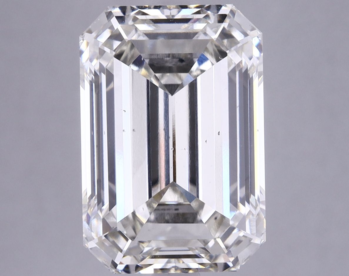 6.25 ct. emerald Lab Grown Diamond front image