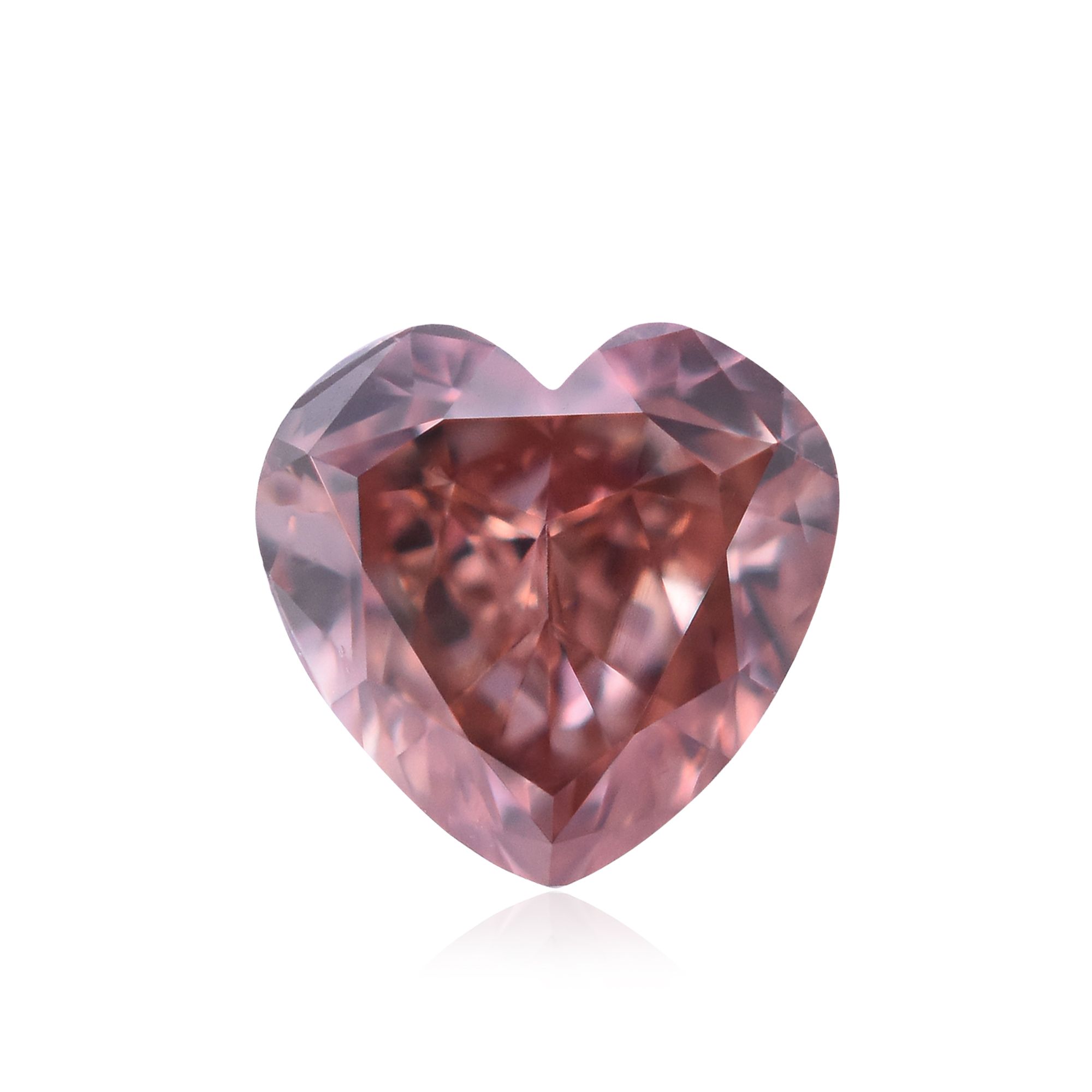 Diament 0.21 ct Fancy Deep Orangey Pink/SI1
