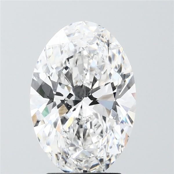 3.07 ct. oval Lab Grown Diamond front image