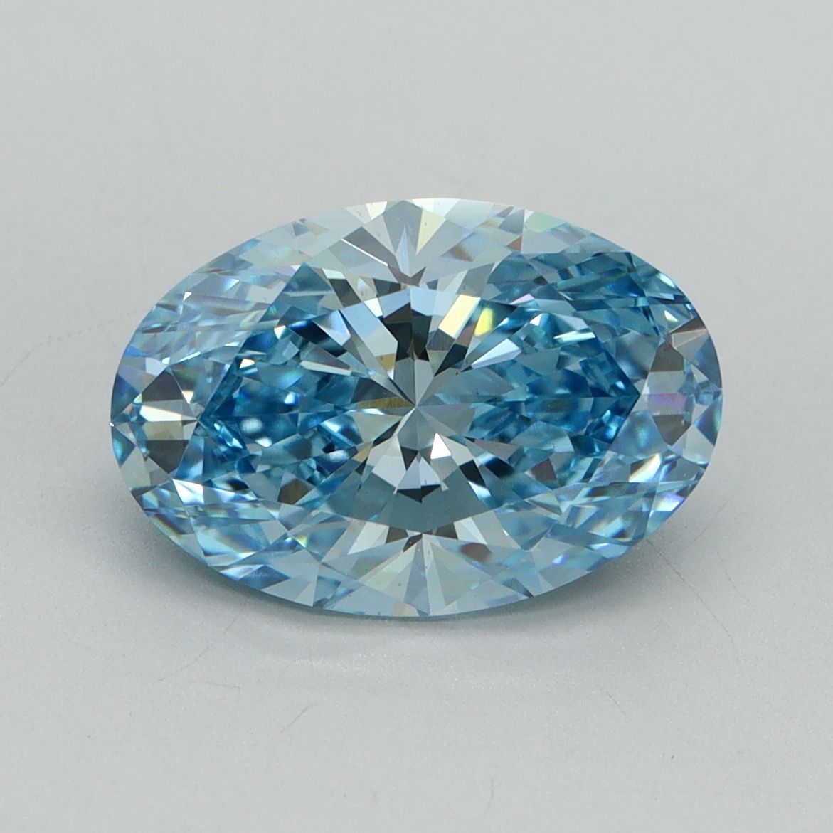 3.10 ct. oval Lab Grown Diamond front image