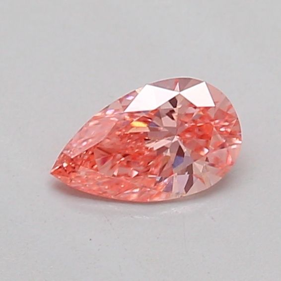 0.19 CT Fancy Vivid Pink PEAR
