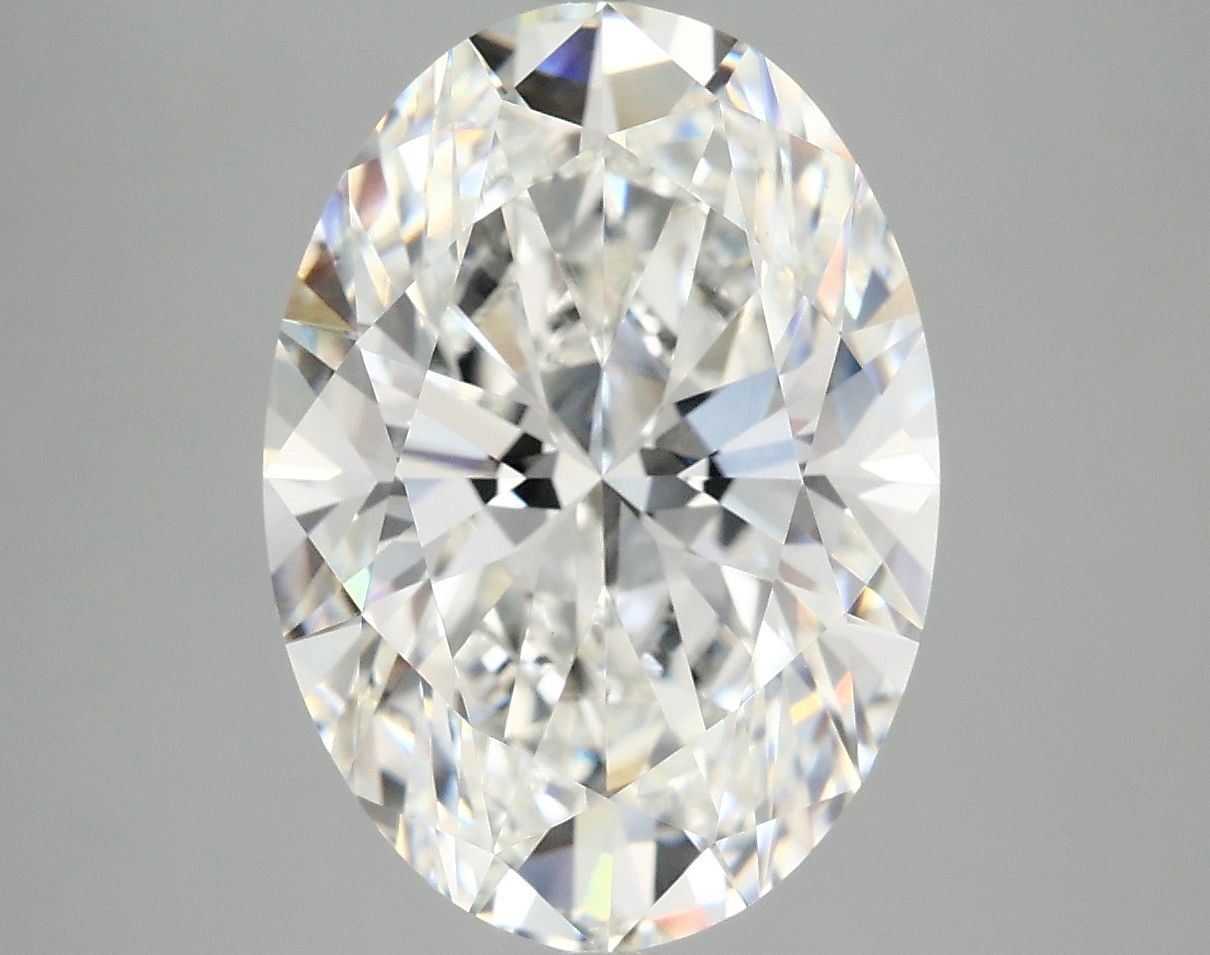 5.00 ct. oval Lab Grown Diamond front image