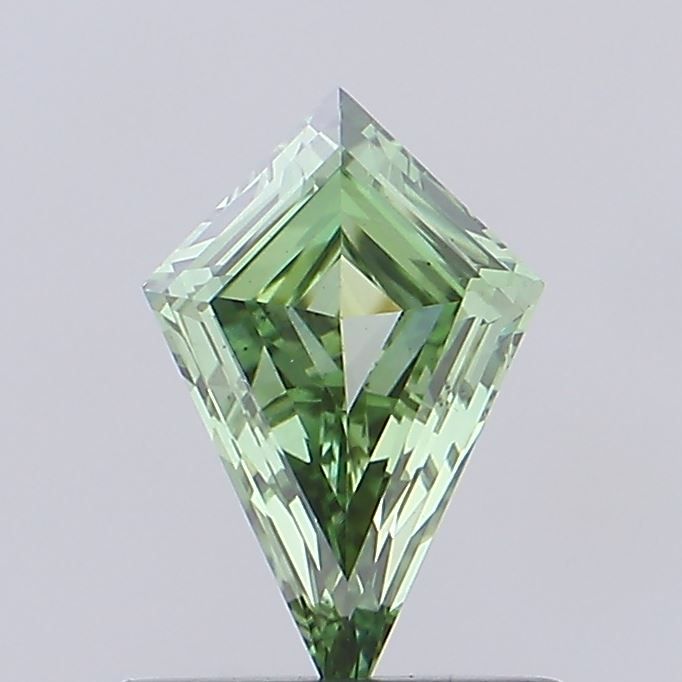 0.61 CT Fancy Vivid Green KITE