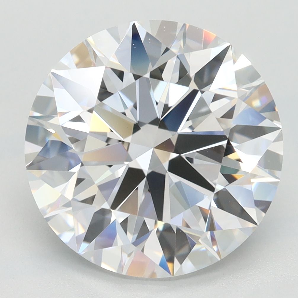 Diamant Rond 4.22 ct - Couleur D - Pureté VVS1