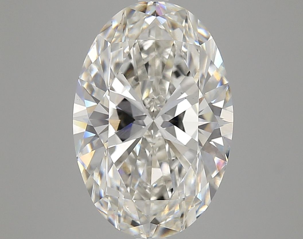 5.37 ct. oval Lab Grown Diamond front image