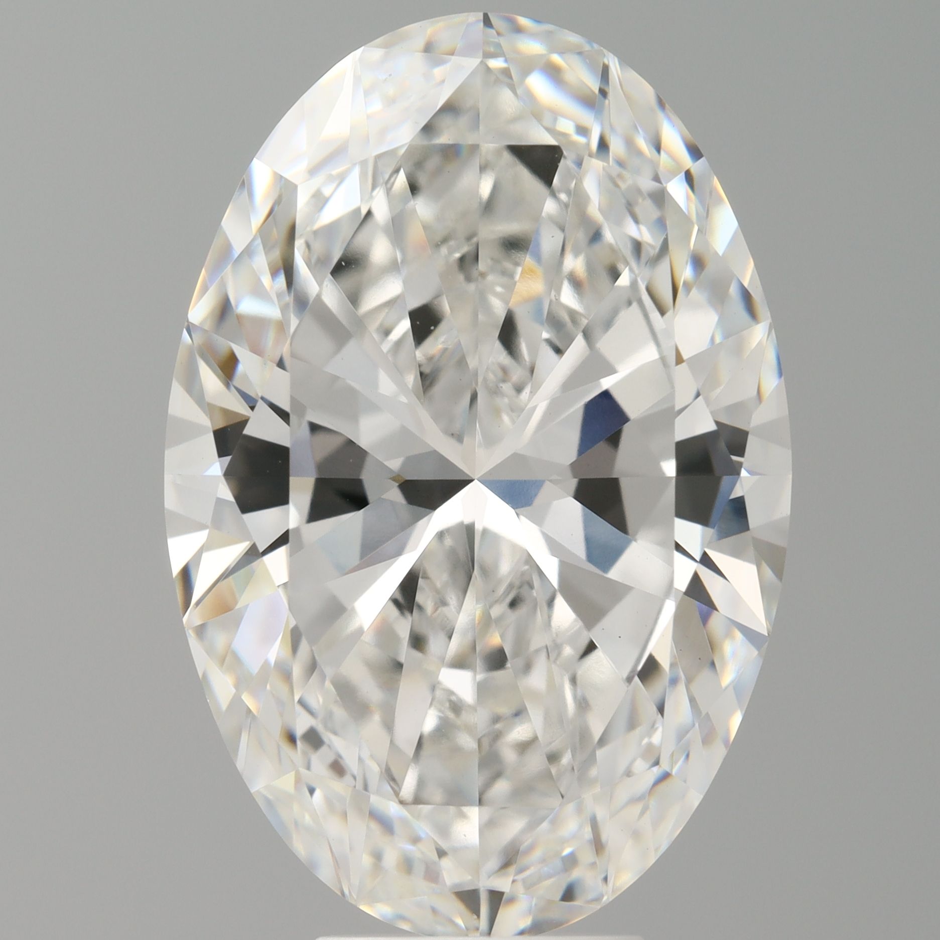 8.03 ct. oval Lab Grown Diamond front image